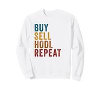 Buy, Sell, HODL, Repeat - Crypto Investing Vintage Sweatshirt