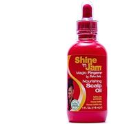 BUY Shine-n-Jam Magic Fingers Nourishing Scalp Oil - Intensely Moisturizes and Soothes Dry or Sensitive Areas - Formulated with Natural Oils and Nutrients - Promotes Healthy Hair - 118 ml