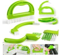 Buy-Simplicity® Tile Grout Cleaning Brush Remover Cleaner 3 in 1 Scrubber Multifunction Brushes Green Tool For Kitchen Bathroom Tile Cleaning Household Gift For Christmas