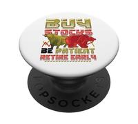 Buy Stocks Be Patient Retire Early Stock Market Shareholder PopSockets Adhesive PopGrip