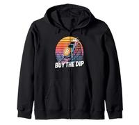 Buy the dip bitcoin strategy trading hodl wealth bitcoin Zip Hoodie