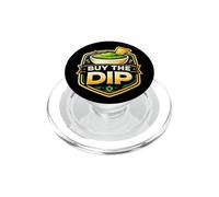 Buy the Dip Crypto Investor Investing Financial Freedom FIRE PopSockets PopGrip for MagSafe
