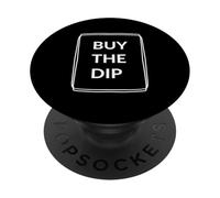 Buy the Dip! Investing Investors Crypto Stock Market PopSockets Adhesive PopGrip