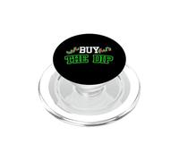 Buy the Dip Slogan Crypto Forex Market Stock Trader Gift PopSockets PopGrip for MagSafe