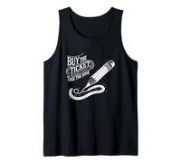 Buy The Ticket, Take The Ride - Writer's Artist Poet Pencil Tank Top