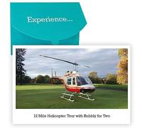 Buyagift 12-Mile Helicopter Tour with Bubbly Experience Gift for 2-70+ UK Locations