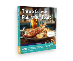 Buyagift 3-Course Pub Feast Experience Box for 2 - Indulge in a Delightful Dining Experience at Pubs Across the UK