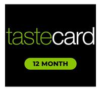 Buyagift One-Year tastecard Subscription - Dining - Pizza, Coffee, Cinema & UK Attractions Discounts, Digital Membership