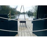 Buyagift Overnight Stay and Full Day Fishing at Bainside Coarse Fishery with Glamping Pod for Two People, East Midlands