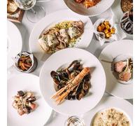 Buyagift Piazza Italiana Five Course Tasting Menu for Two People - Italian Fine Dining Gift Voucher with Glass of Fizz, London Culinary Experience