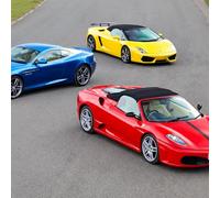 Buyagift Triple Supercar Driving Experience - High Speed Passenger Ride and Photo Print, 22 Locations Across the UK, Thrilling Experience Voucher