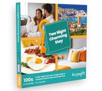 Buyagift Two Night Charming Stay for Two People - Short Break Across the UK and Europe - Relaxing Getaway Gift Experience