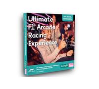 Buyagift Ultimate F1 Arcade Racing Experience for Two - Full Motion Simulator, Sharing Plates & Drinks in London & Birmingham - Formula 1 Fan Activity Gift Voucher