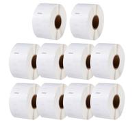 Buyalot 10 Rolls Compatible with Dymo 99012 Labels (36 x 89 mm), S0722400, for LabelWriter 450/4XL/400/Twin Turbo/Duo, 260 / Roll