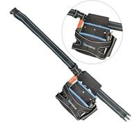 Buyaparcel Bap Adjustable Quick Release Heavy Duty Tool Belt Padded 2 Pocket Nail Pouch