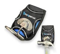 Buyaparcel Bap Side Gate Heavy Duty Tool Belt Metal Hammer Holder Pouch Black Work Belt