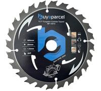 Buyaparcel Bap Trade Pro Circular Saw Blade 165mm X 20 24 Teeth Carbide Tipped - Long Life