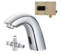 Buyaparcel Chrome Basin Sink Mono Mixer Tap Infrared Sensor Activated Automatic Tmv3 Valve