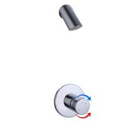 Buyaparcel Commercial Timed Flow Concealed Non Concussive Shower With Temperature Control