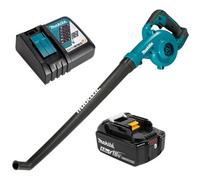 Buyaparcel Makita Dub186 18V Cordless Garden Leaf Blower Lithium Ion Long Nozzle 1X 5.0Ah
