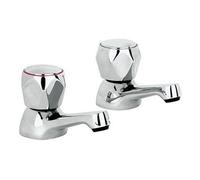Buyaparcel Pro Tap Classic Basin Pillar Taps 298610Cp Chrome Plated