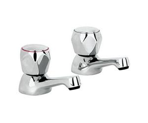 Buyaparcel Pro Tap Classic Basin Pillar Taps 298610Cp Chrome Plated
