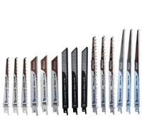 Buyaparcel Reciprocating Sabre Saw Blade Set 15 Piece Recip Fast Cut - Makita Dewalt Bosch