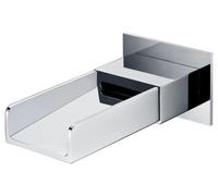 Buyaparcel Wall Mounted Waterfall Spout Tap Chrome