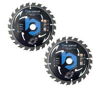 Buyaparcel X2 Bap Trade Pro Circular Saw Blade 165mm X 20 24 Teeth Carbide Tipped Long Life