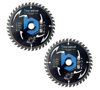 Buyaparcel X2 Bap Trade Pro Circular Saw Blade 165mm X 20 40 Teeth Carbide Tipped - Long Life
