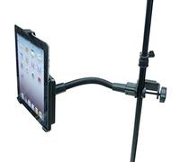 BuyBits 12" Flexi Arm Form Fit Music/Mic Stand Clamp Mount for Apple iPad Generation 2, 3 and 4