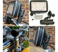 BUYBITS 6inch Screen Waterproof GPS SatNav Motorcycle M8 Extended Handlebar Mount (sku 14297)