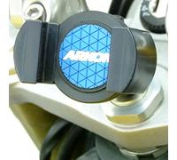 BuyBits Deluxe 16mm Stem Motorbike Phone Mount fits Kawasaki Ninja ZX-14R 2006 onwards