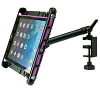 BUYBITS Desk Bench Table Shelf Counter Top TreadMill Cross Trainer Music Stand Clamp Mount fits Apple iPad 9.7" 6th Gen