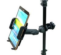 BuyBits Heavy Duty Adjustable C-Clamp Music Stand/Counter Top Mount for Samsung Galaxy Tab 3 (8)
