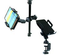 BuyBits Heavy Duty Adjustable C-Clamp Music Stand/Counter Top Mount for Samsung Galaxy Tab 7.7 & 8.9