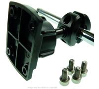 BUYBITS Motorcycle Crossbar Rail GPS Mount for Garmin Zumo 595LM 395LM 345LM