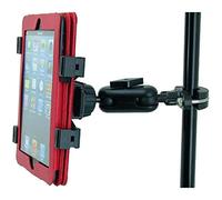 BuyBits Secure Adjustable Music/Microphone Stand Mount Tablet Holder for iPad Mini 4