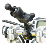 BuyBits U-Bolt Motorcycle mount with 17mm adaptor for Garmin Nuvi Satnav Cradles/Holders