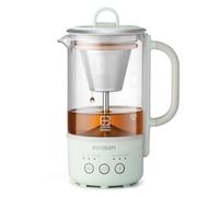 BUYDEEM K32 Multifunctional Electric Teapot for Brewing Tea and Coffee, Automatic Warming Function, One-touch Temperature and Time Control, German Bulkhead Glass, 0.6 Litre