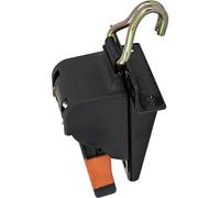 Buyers Products 5480015 Spring Retracting Square and Rectangular Tube Ladder Rack Rachet Straps, 8ft x 2 in, 2 Pack, Double J Hook, Ladder Rack Straps, Pickup Truck Contractor Rack Accessories