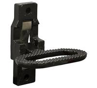 Buyers Products B2797BPC Safety Folding Grab/Step, Black E-Coat Finish | Add Safer Vehicle Access With A Fold-Flat Step And Grab Handle Built For Trucks, Trailers, Buses, RVs, And Work Vehicles