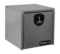 Buyers Products Diamond Tread Aluminum Underbody Truck Box w/T-Handle Compression Latch (18x18x18 Inch)