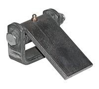Buyers Products Formed Steel Door Hinge Strap with Grease Fittings - 3.85 x 4.35 x 2.44 Inch Tall