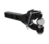 Buyers Products RM62000 6-Ton Receiver Mount Combination Hitch with 2 Inch Ball, Black