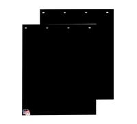 Buyers Products, Two Pack, Black Polymer Mudflaps 24x30 Inch, RC30PPB
