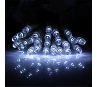 BUYERTIME Fairy String Lights 3M/10ft 30 LEDs, Steady On and Flash Two Modes Fairy Lights AA Battery Powered for Christmas Tree, Patio, Yard, Wedding, Party, Indoor, Outdoor Decoration (Cold White)