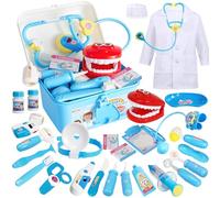 BUYGER Kids Doctors Set Case for Kids Educational Toys for 3 Year Old Boys