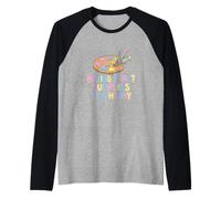 Buying Craft Supplies is A Hobby Maker Crafter Artist Raglan Baseball Tee