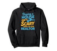 Buying House Real Estate Agent Owner House Realtor Pullover Hoodie